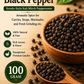 Dried Black Pepper | Kerala-Style Kali Mirch Peppercorns | Aromatic Spice for Curries