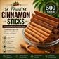 Cinnamon Sticks | Aromatic Whole Dalchini Bark | Traditional Spice for Masala